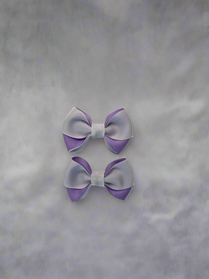 Small  two layer hair bow