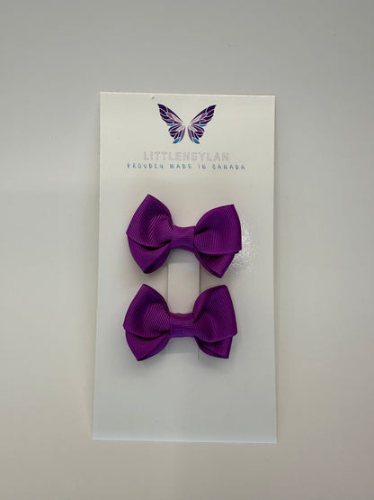 Small  two layer hair bow