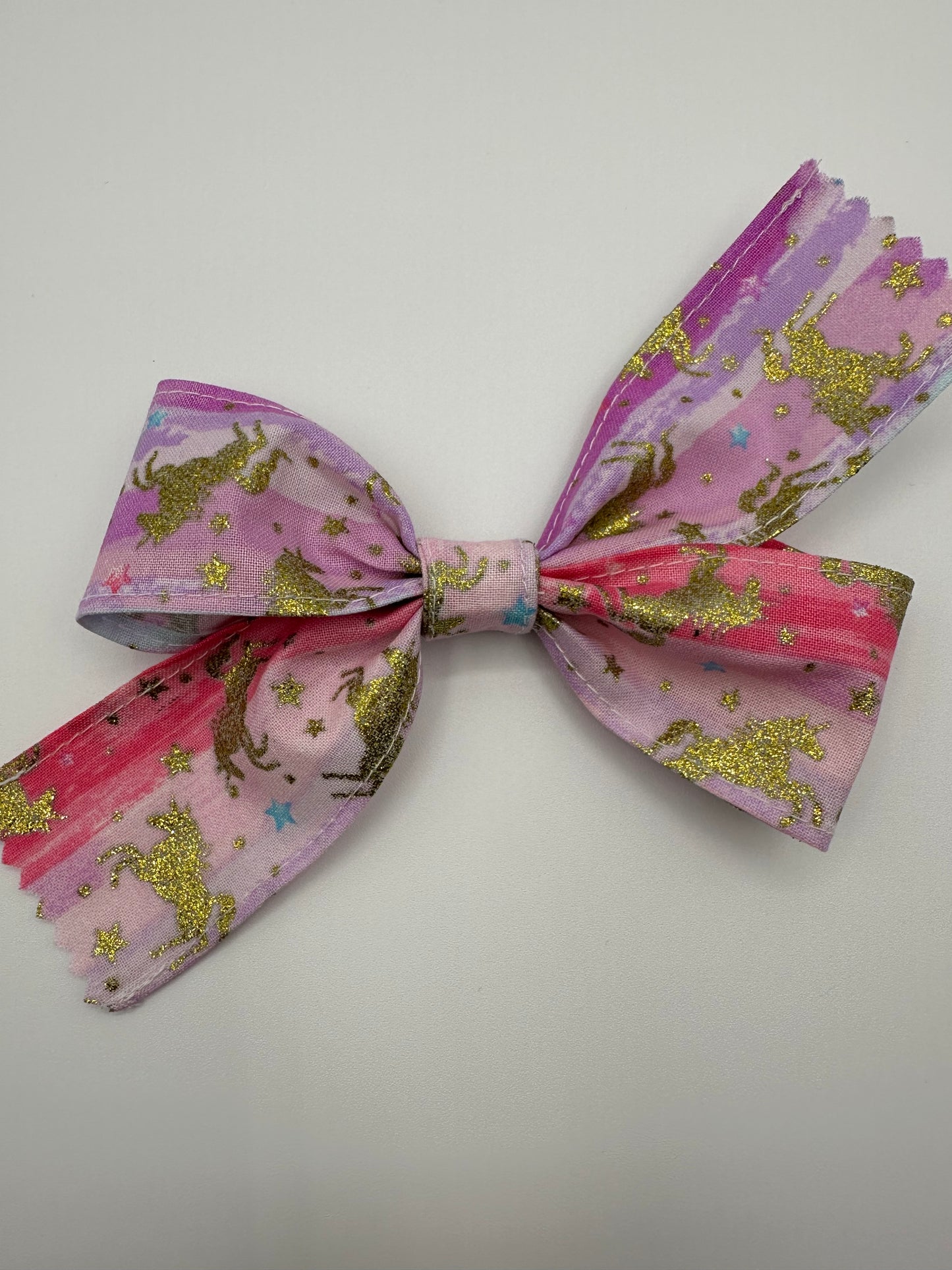 Fabric hair bow