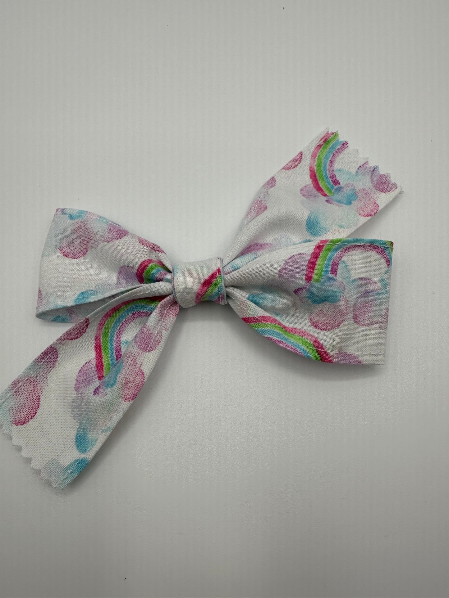 Fabric hair bow