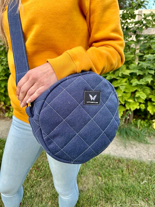 Round over the shoulder bag